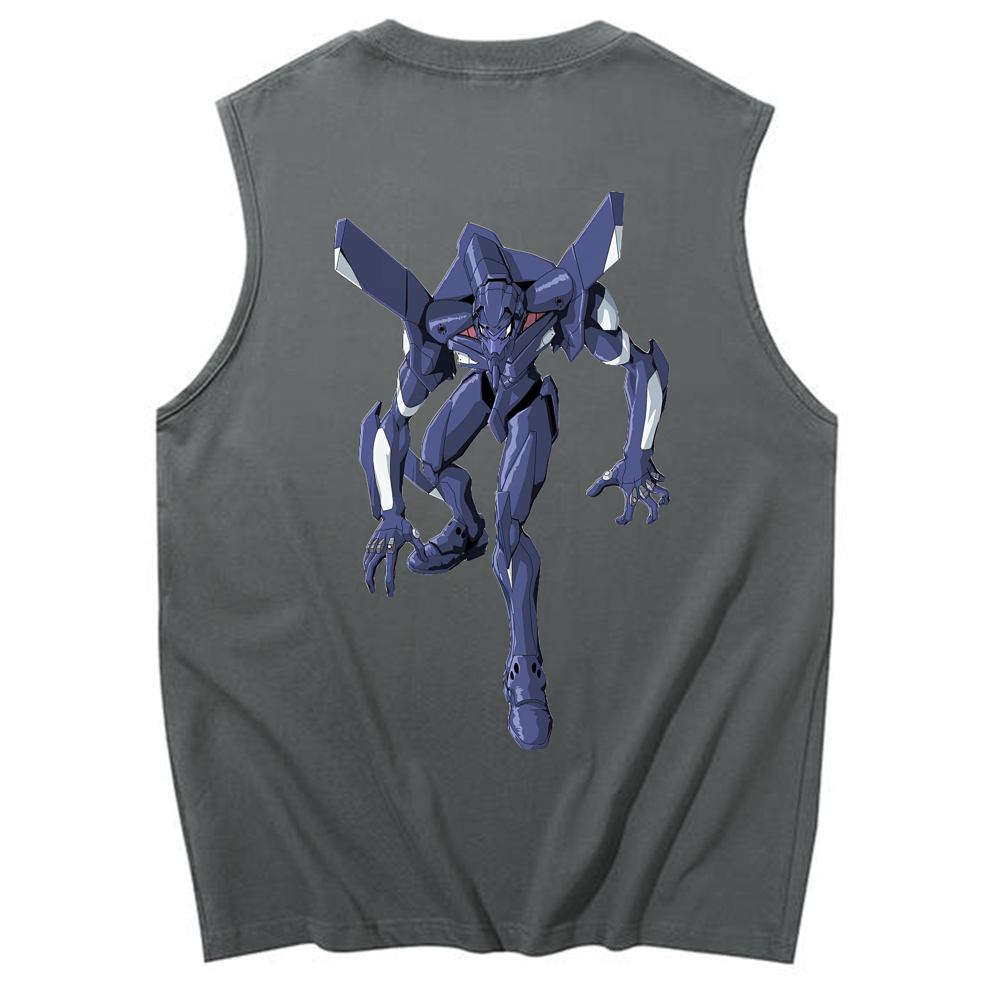 （画像用） EVA 新世紀エヴァンゲリオン コットン100％タンクトップ（背面プリント）